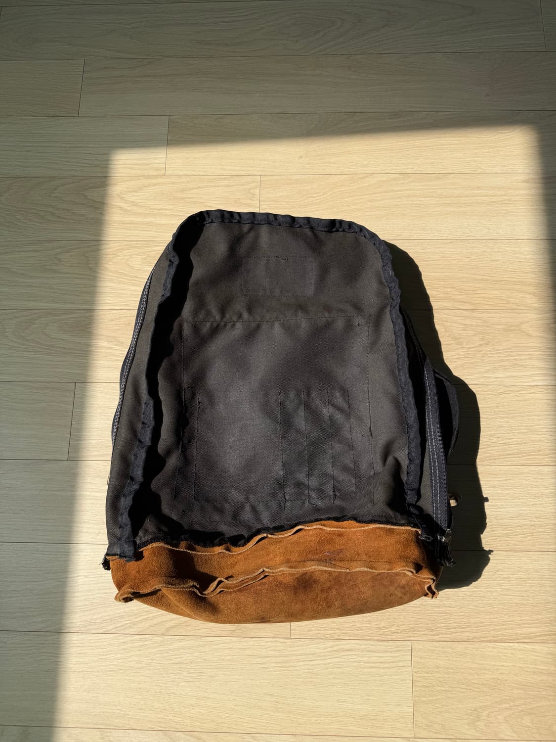 잔스포츠 90s 빈티지 스웨이드 바텀 백팩 상품이미지9