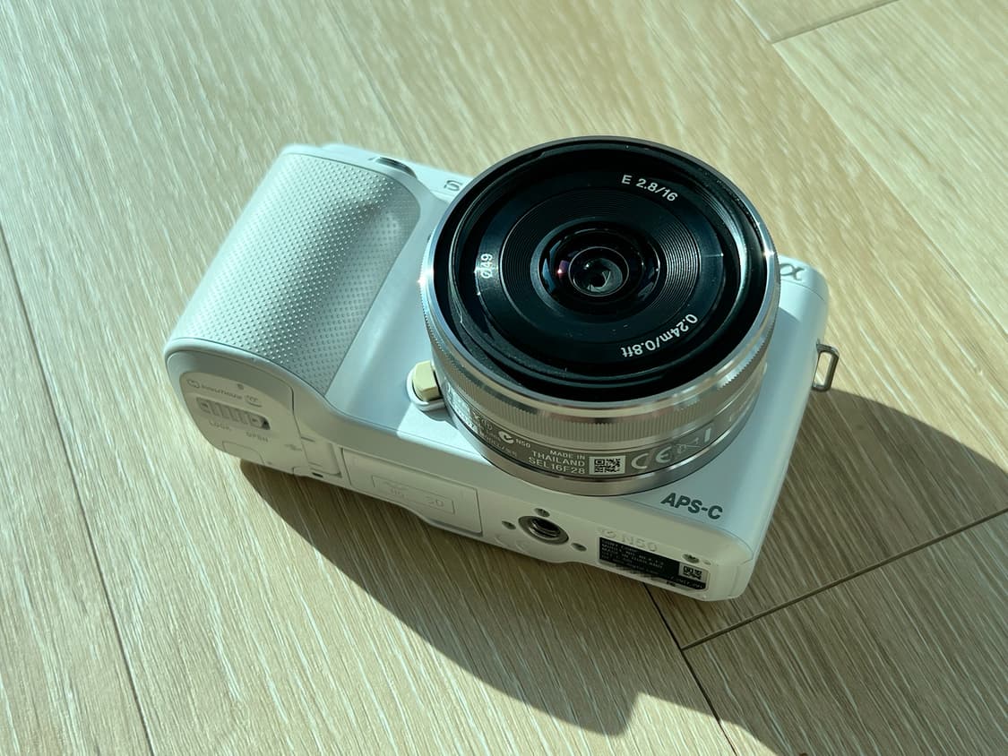 NEX-F3, 16mm, 18-55 OSS 박스셋 판매 (화이트) 상품이미지6