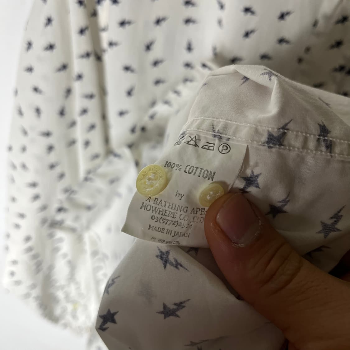 [Bape] 00's 베이프 A Bathing Ape 썬더도트 셔츠 상품이미지6