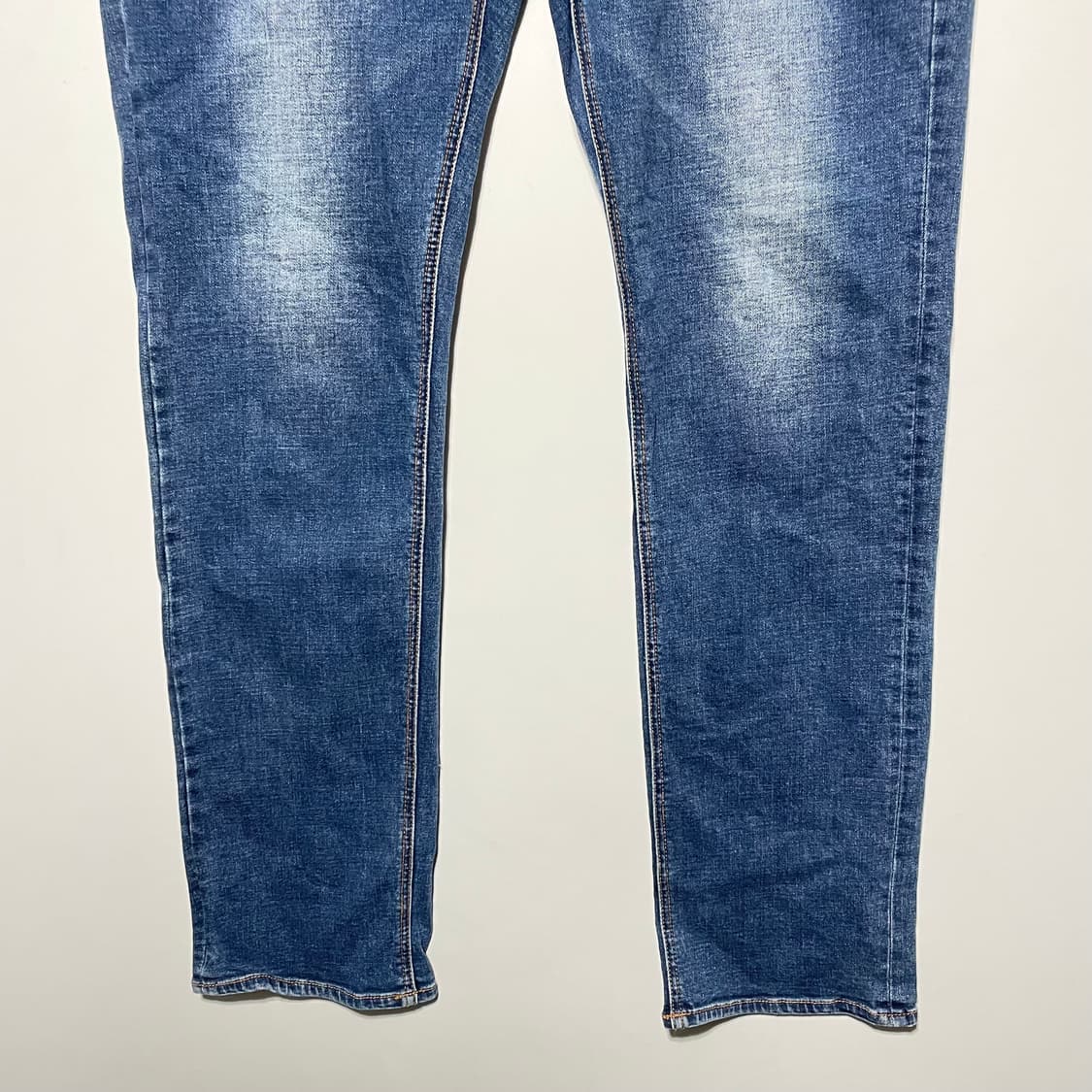 EVISU 에비수 청바지 화이트 갈매기 데님팬츠 상품이미지5