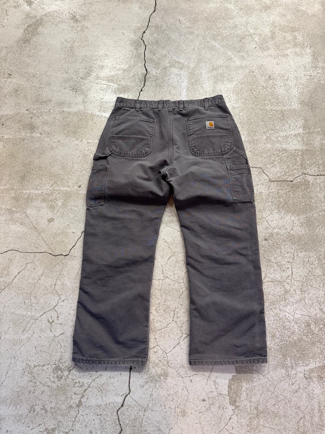 칼하트 B01 GVL 더블니 워크팬츠 상품이미지4