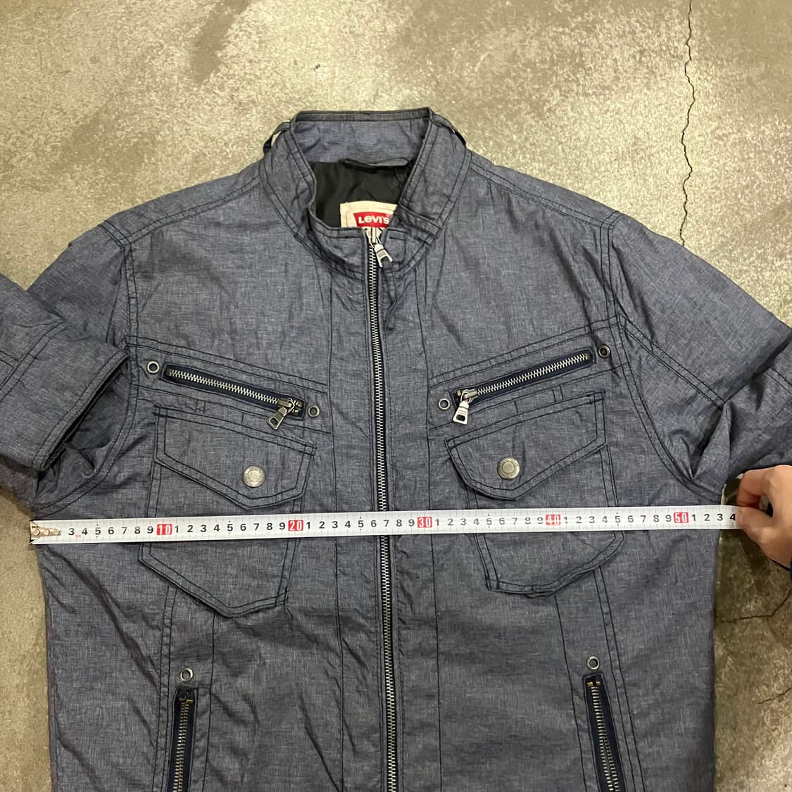 N135 리바이스 바이커 자켓 상품이미지6