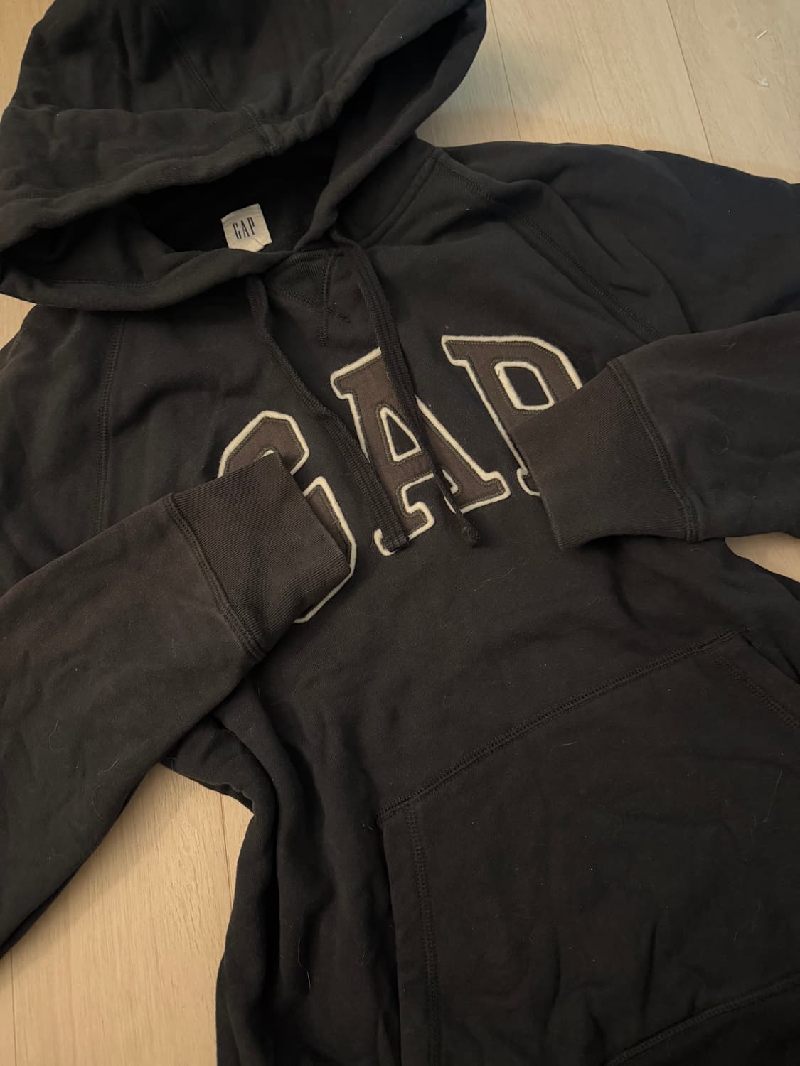 갭 블랙 후드티  상품이미지1