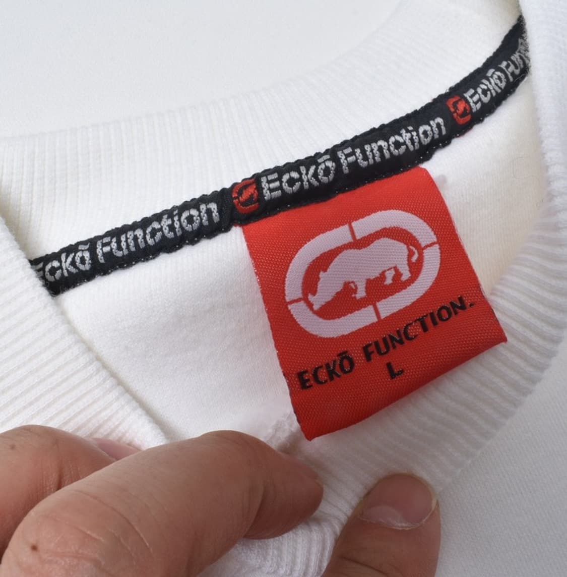 00S 에코 시그니처 프린팅 기모 맨투맨 스웻셔츠 L M25052642 상품이미지5