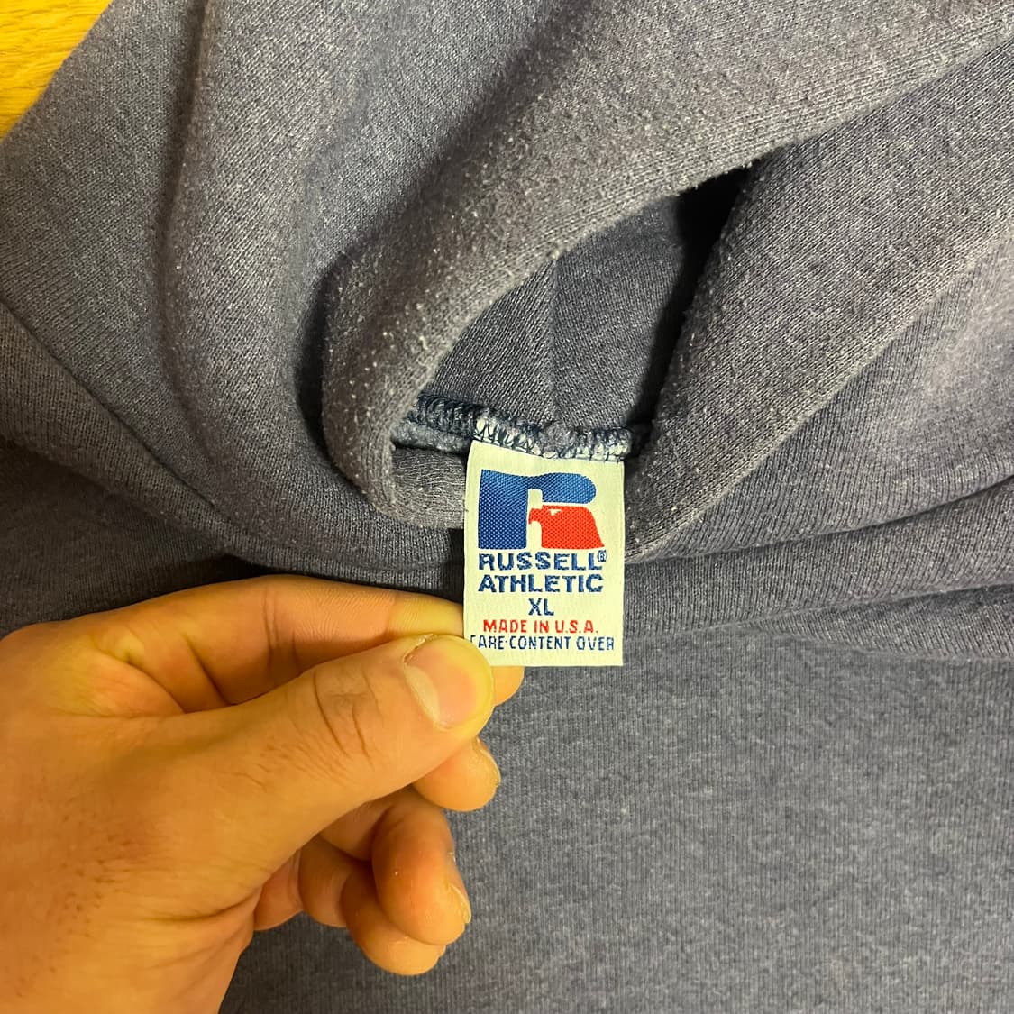 [XL] 90s USA 빈티지 러셀 후드티 소프트 퍼플 상품이미지2