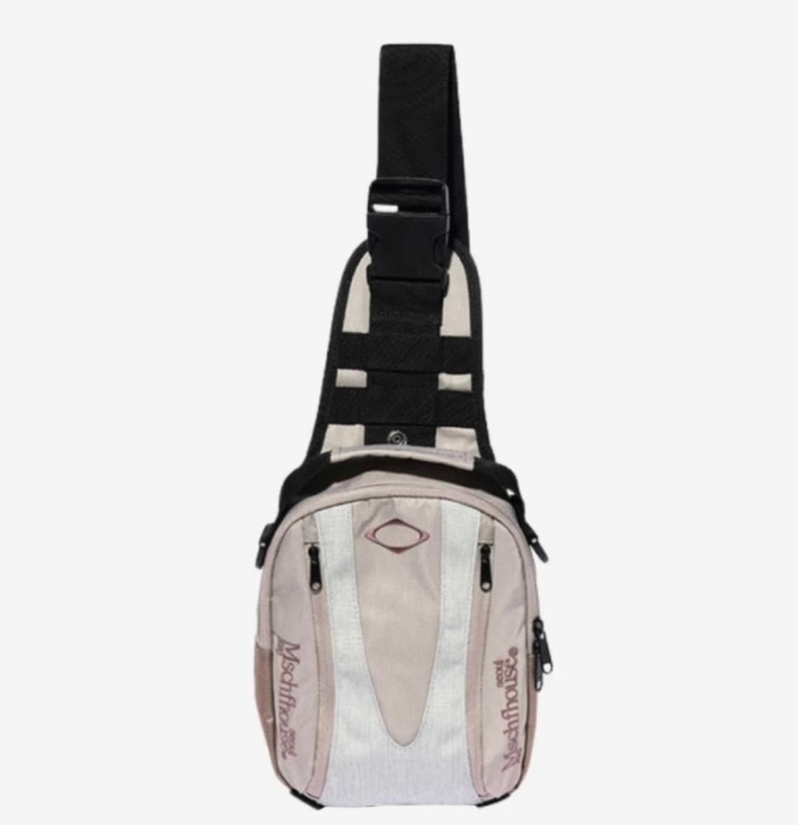 미스치프 롬버스 슬링백 핑크그레이(공홈품절) 상품이미지1