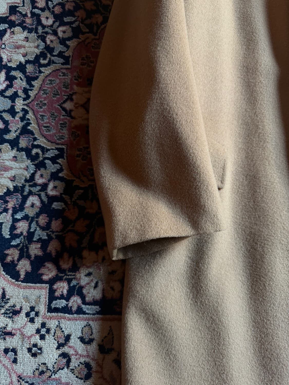 질샌더 카멜 체스터필드 코트 남성100 상품이미지5