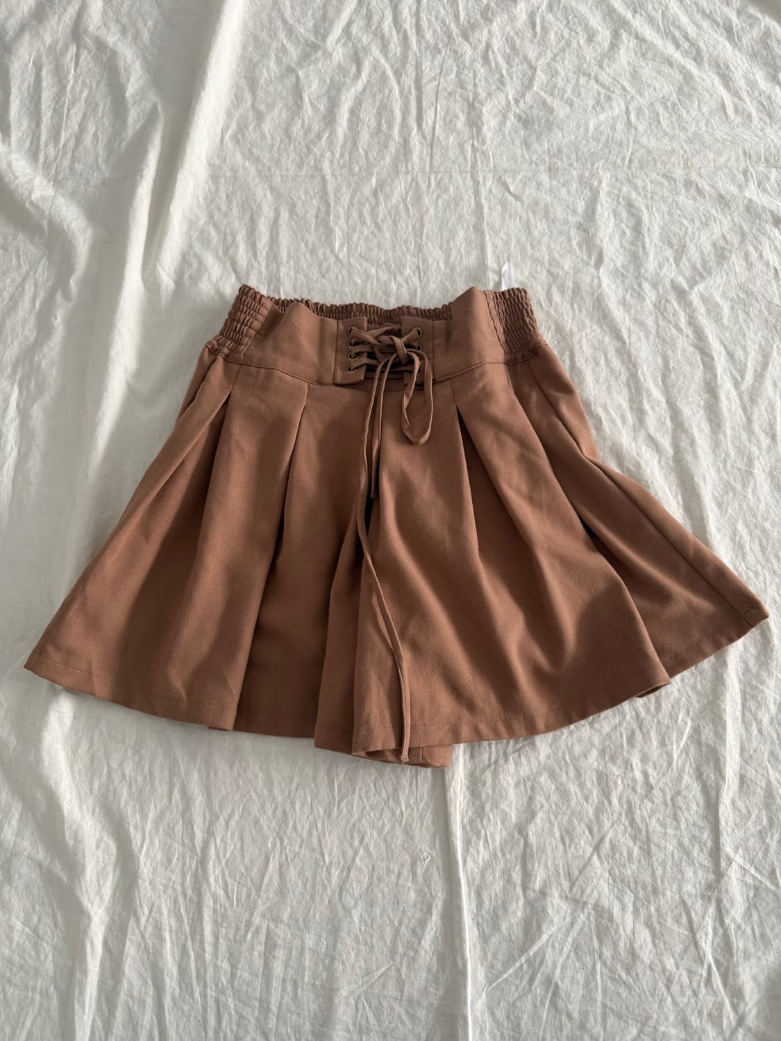 콜자 모카 라떼 갸루 러블리 미니 스커트 팬츠 상품이미지1