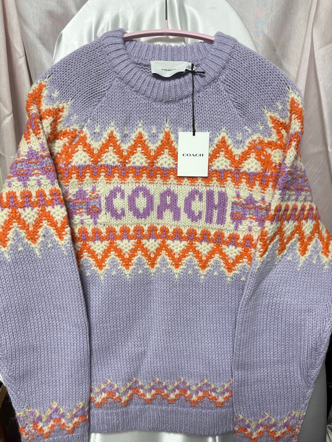 코치 페어아일 스키 니트 상품이미지1