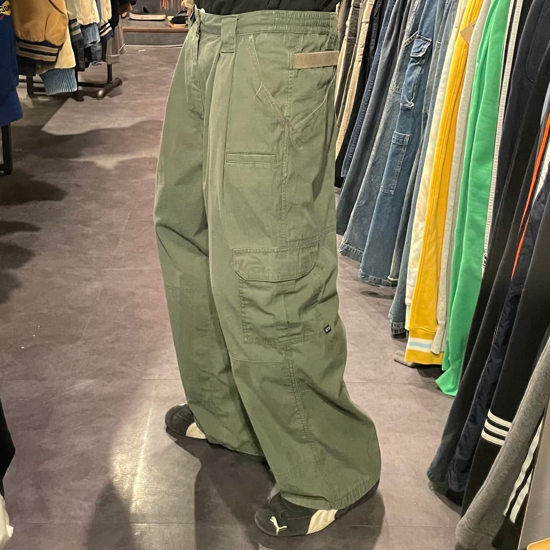 [IM] VTG 빈티지 카키 카고 팬츠 상품이미지4
