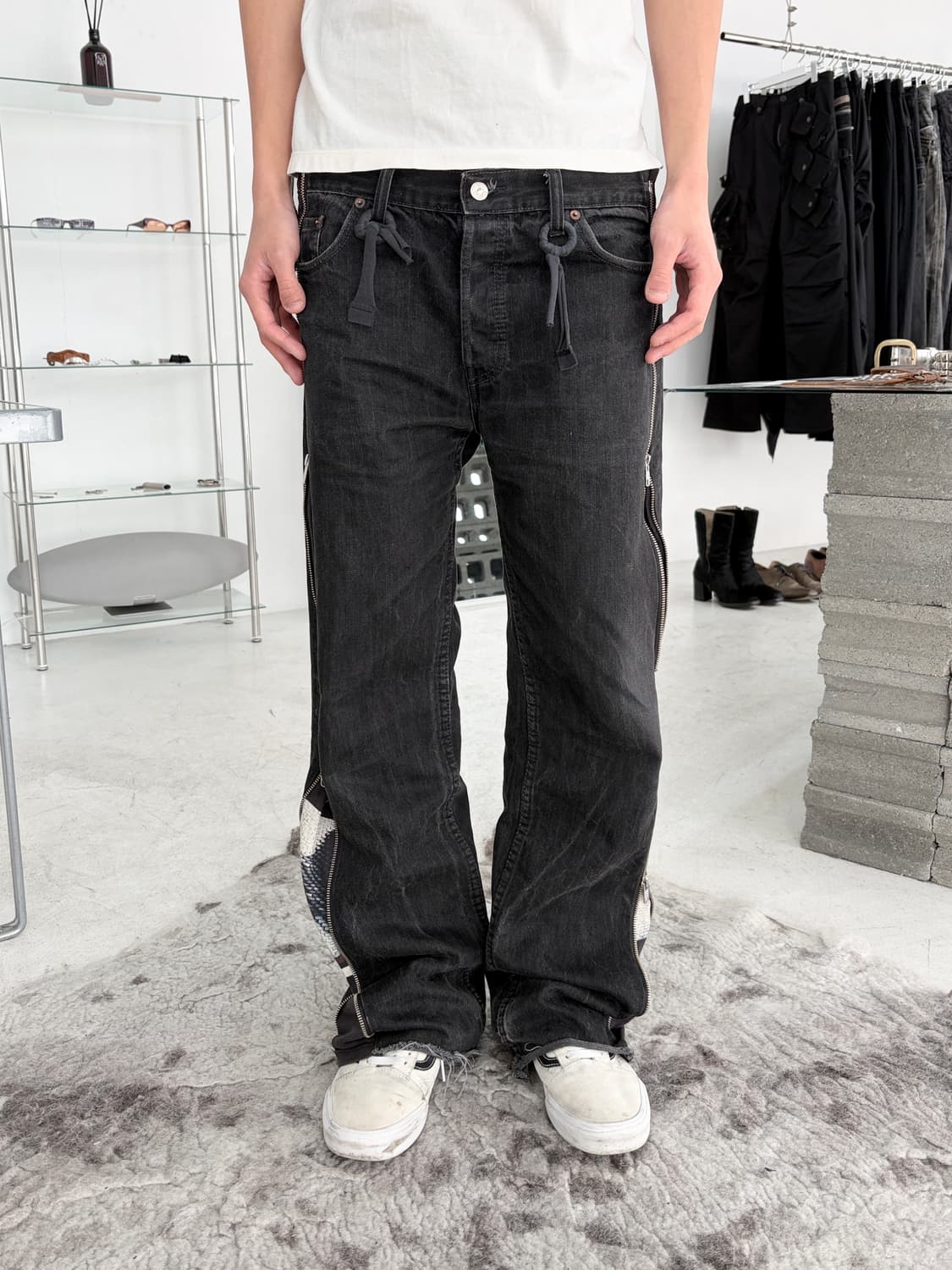 디스커버드 리빌드 풀집 데님 팬츠 상품이미지2