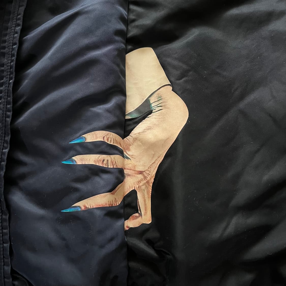 언더커버 15FW d-hand bomber jacket 상품이미지5