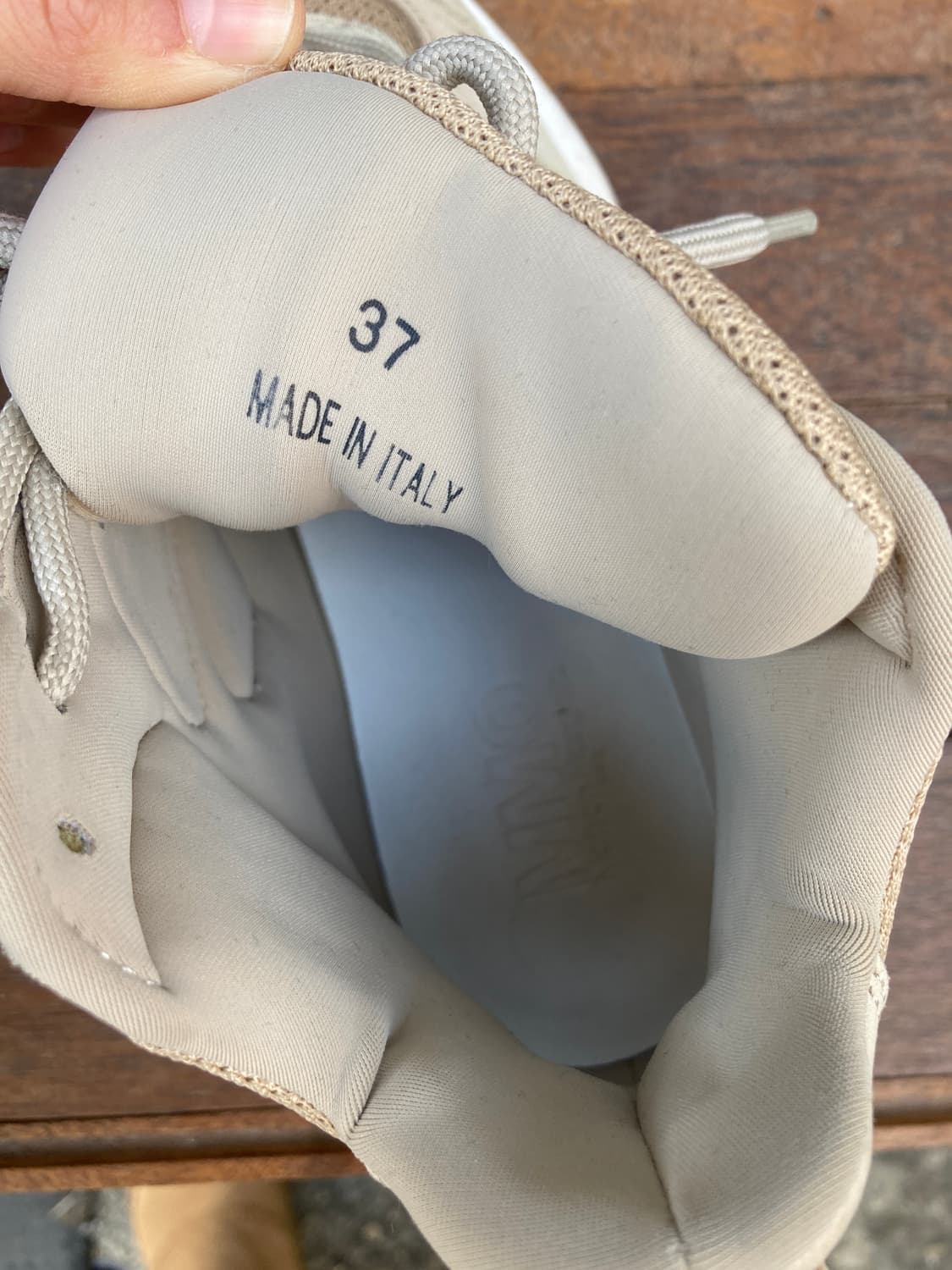 MM6  메종마르지엘라 하이탑 스니커즈 상품이미지5