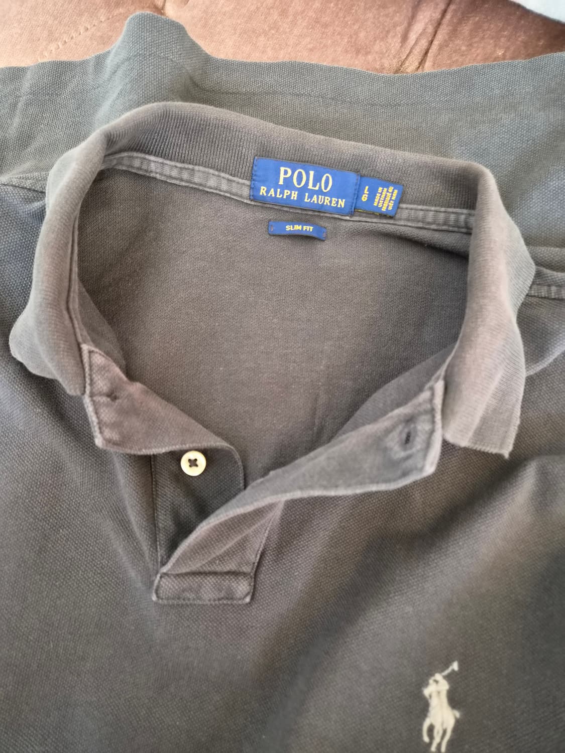 폴로랄프로렌 남성 챠콜PK반팔카라티셔츠
 상품이미지3