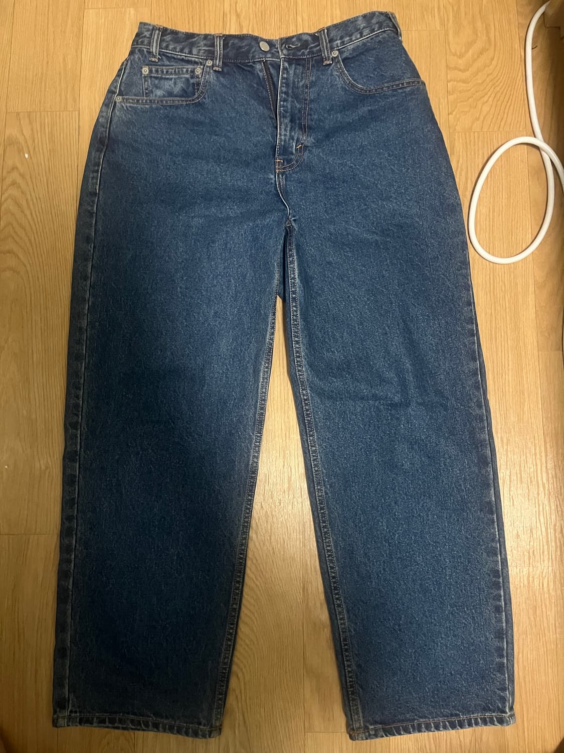 디스이즈네버댓 릴렉스드진 블루 s 상품이미지1