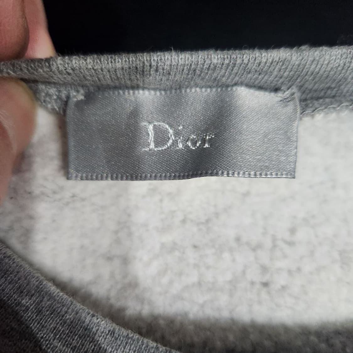 [XS(S)]디올 그레이 기모 맨투맨[Y62-038] 상품이미지7