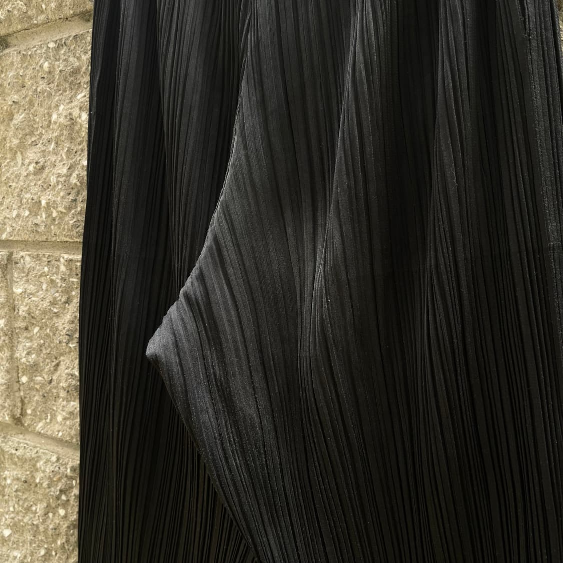 [3] PLEATS PLEASE 블랙 여성 팬츠 상품이미지5