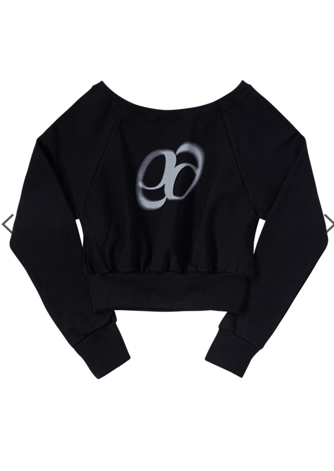 에즈온 맨디스웻셔츠(오프숄더) 블랙 상품이미지2