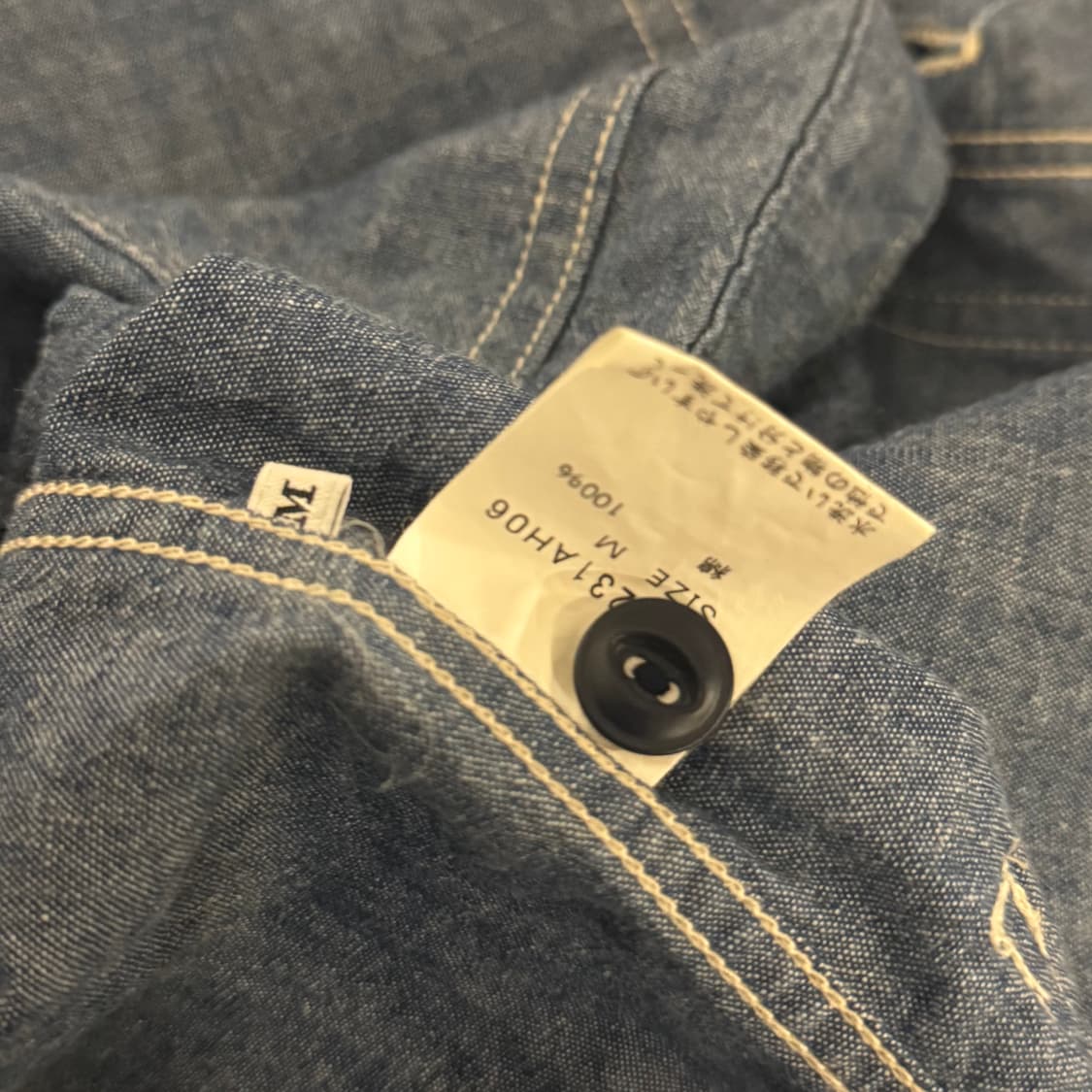 히스테릭 글래머 데님 셔츠 M 상품이미지5