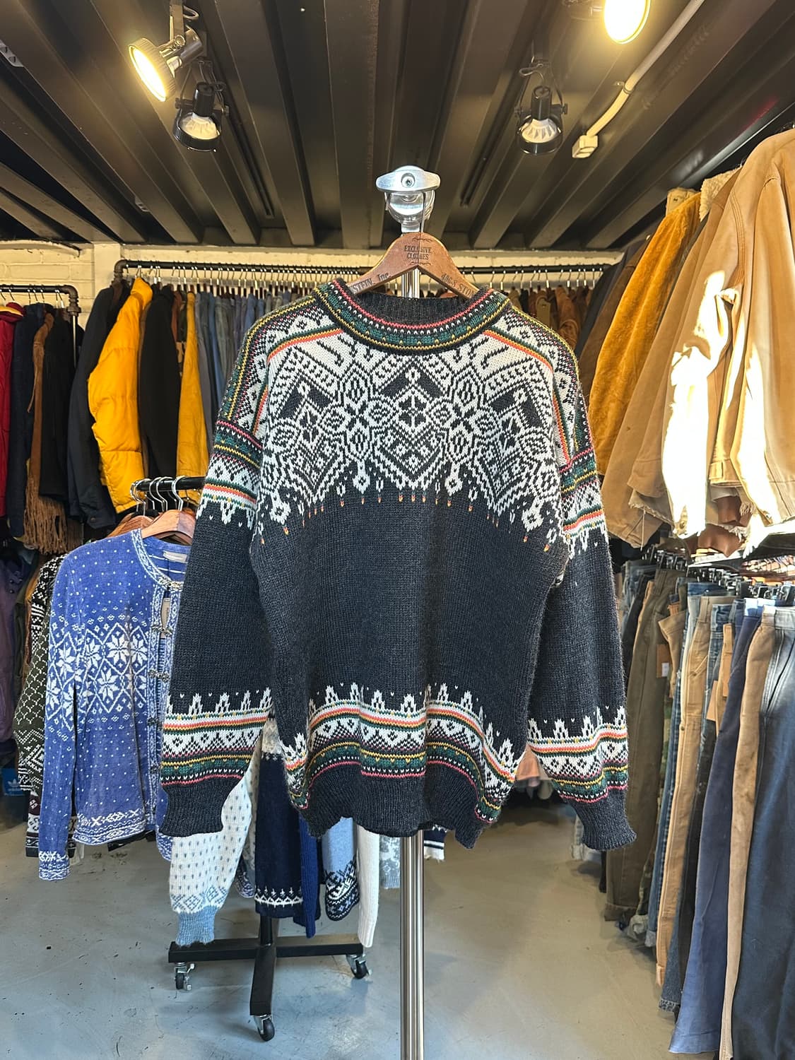 데일오브노르웨이 헤비 울 노르딕 스웨터 상품이미지1