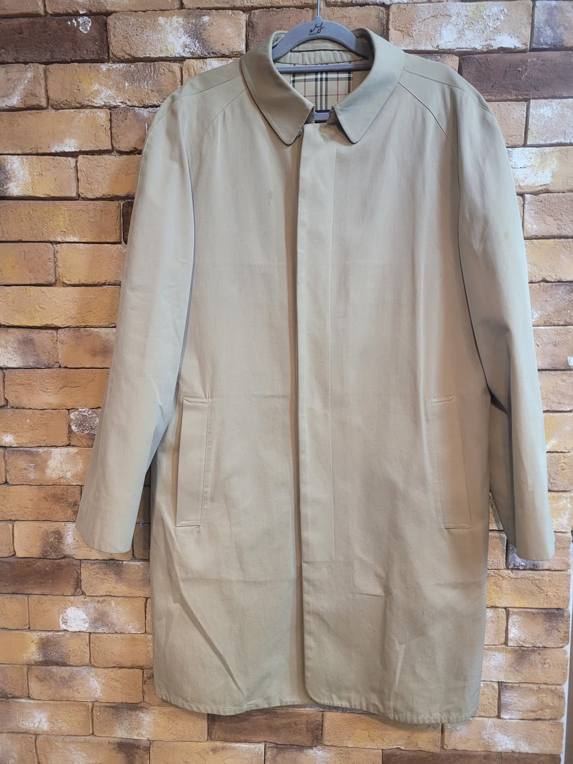 Burberry 버버리 캠든 카 코트 베이지 48R 상품이미지1