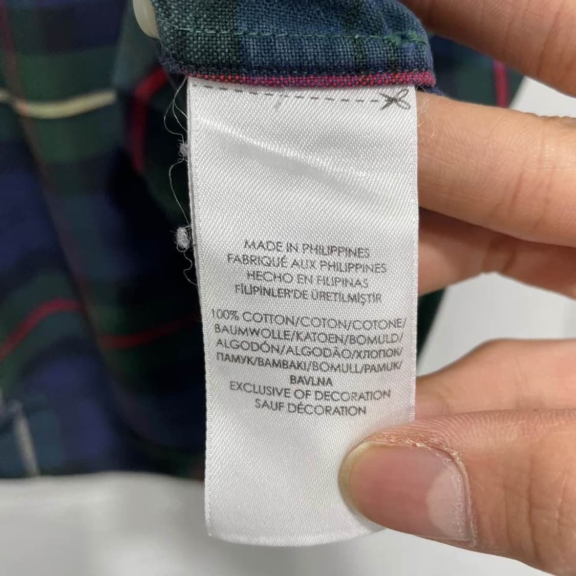 폴로 랄프로렌 체크셔츠 상품이미지8