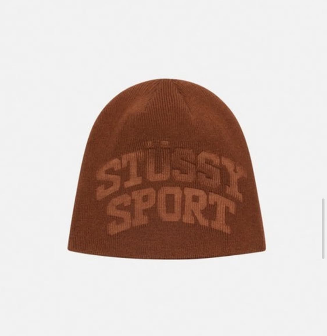 스투시 스포츠 Stussy Sports 비니 브라운 새상품 상품이미지1