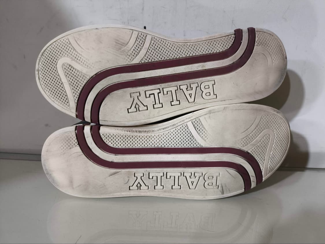 250mm 발리 애셔 아쉐르 칼프 가죽 스니커즈 진그레이 상품이미지8