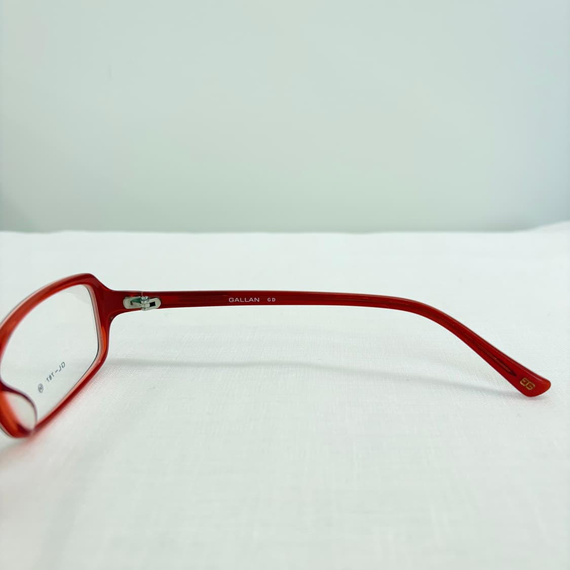 GALLAN 레드 뿔테 빈티지 안경 상품이미지6