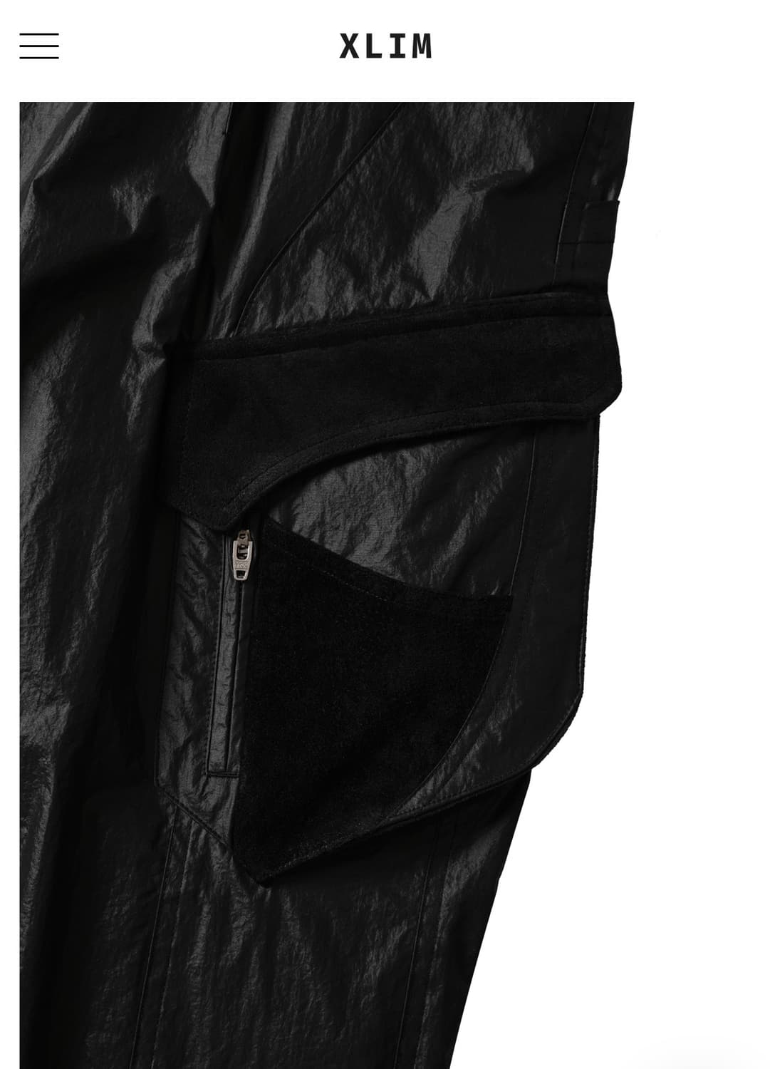 EP.7 04 TROUSERS COLOR : GLOSSY BLACK 상품이미지5