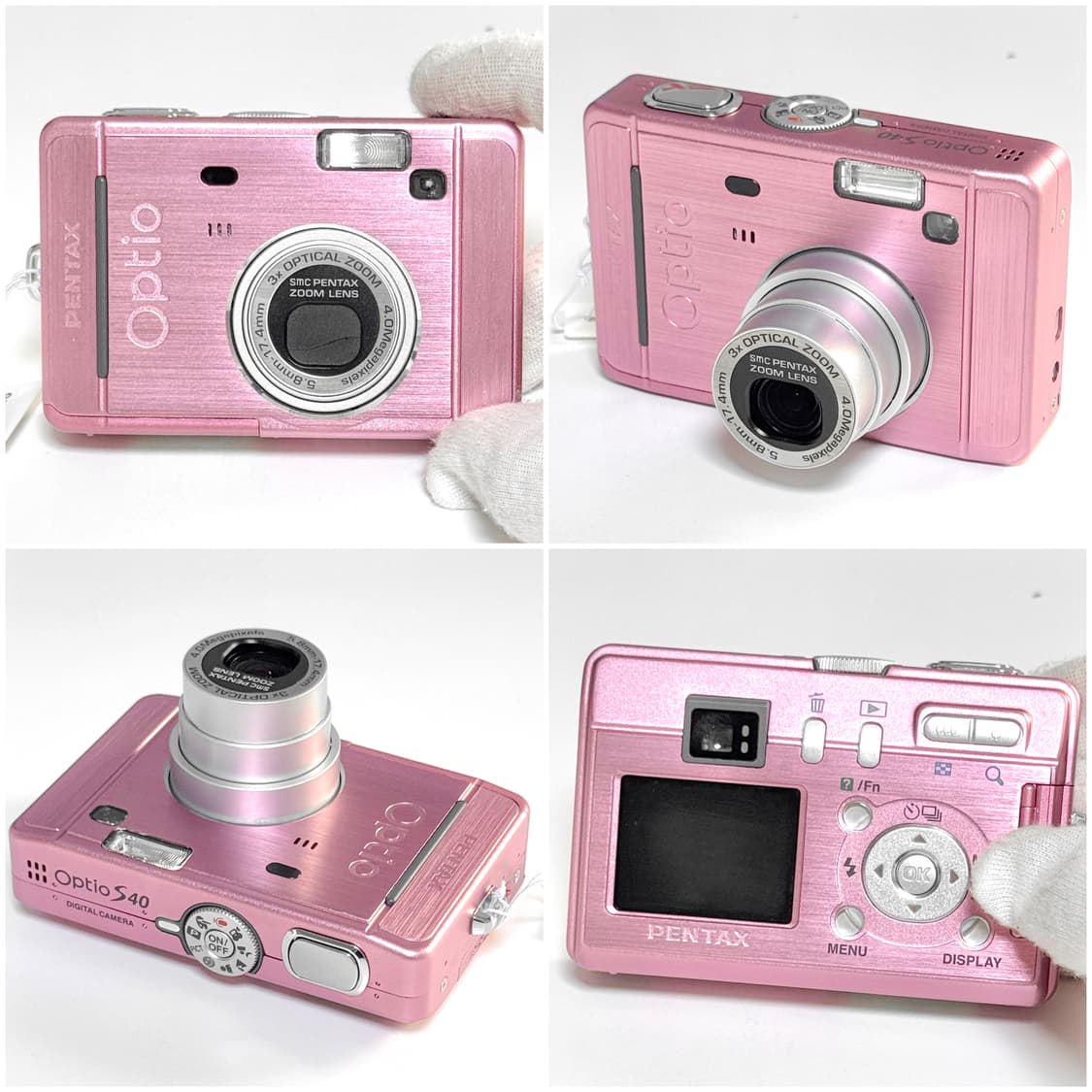 펜탁스 옵티오 S40 베이비핑크 빈티지디카 상품이미지4