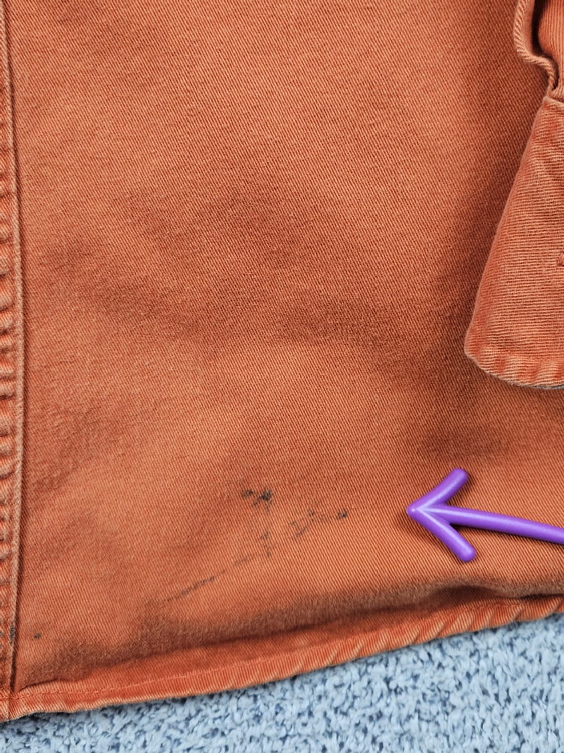 칼하트 오리지널 헤비 코튼 워크 셔츠 ( XL ) / 10328 상품이미지7