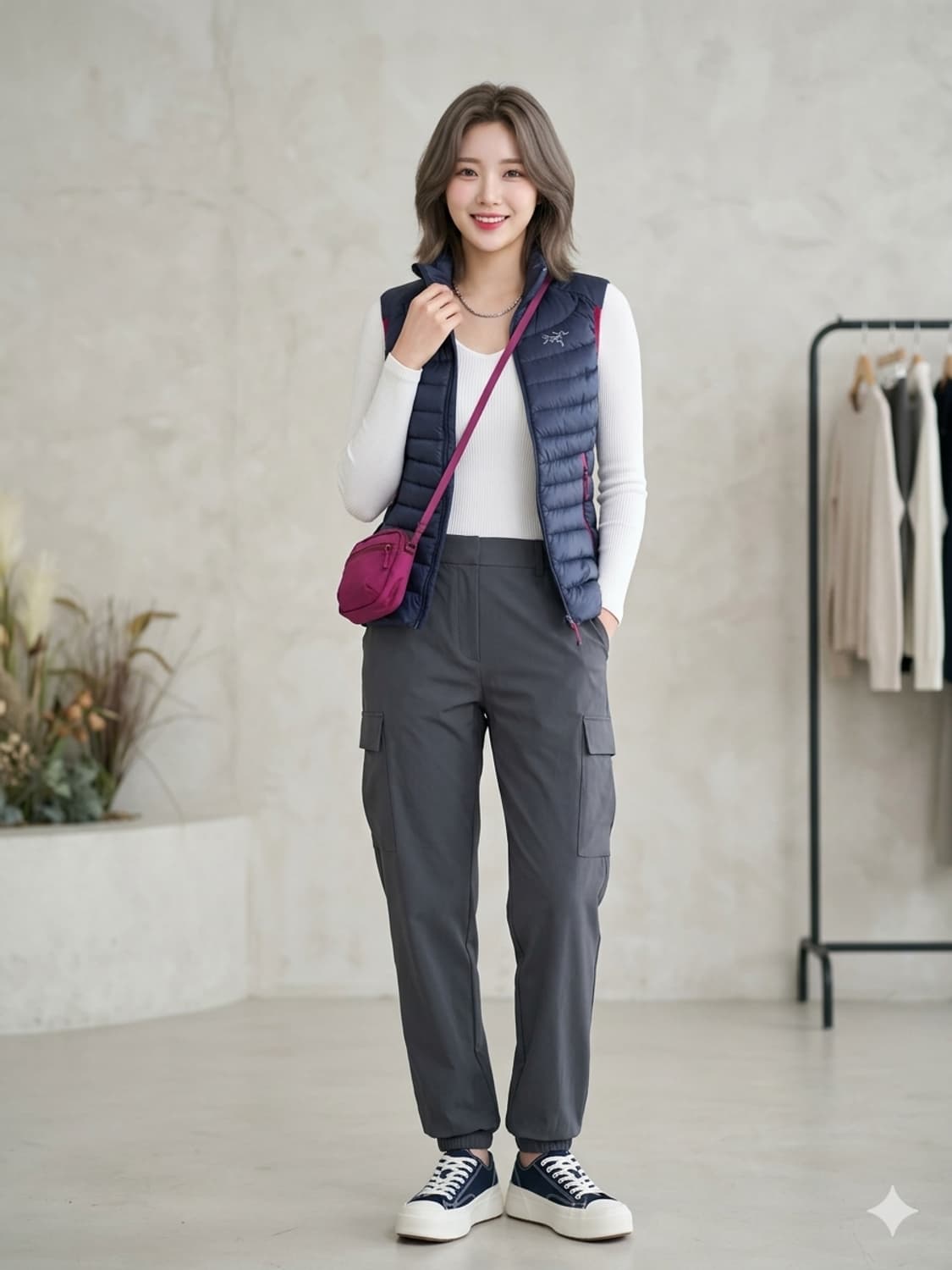 아크테릭스 세리움 LT 구스다운 베스트 네이비 상품이미지1