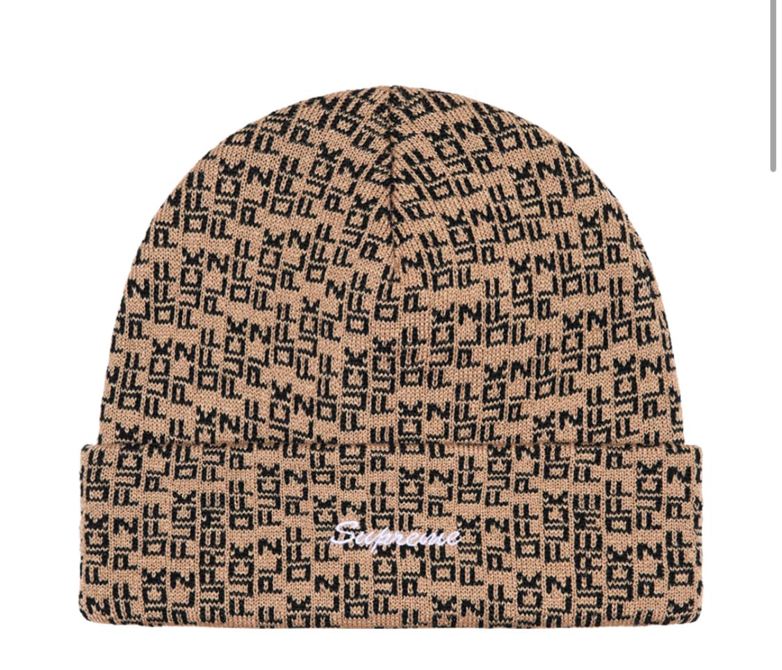 슈프림 퍽 오프 비니 탄 - 25SS 상품이미지1