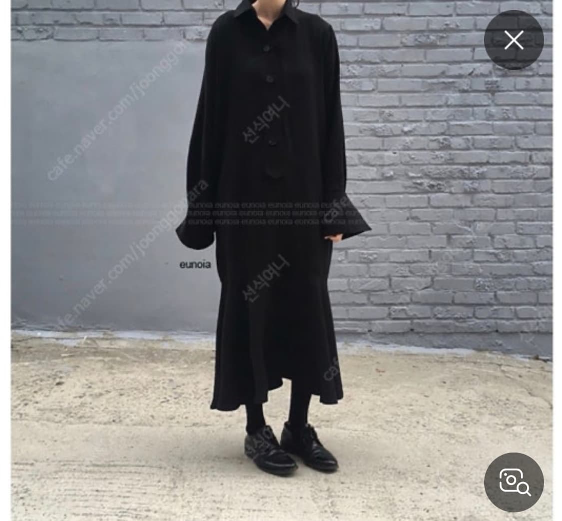 유노이아 플로럴 롱 원피스 화이트 상품이미지2