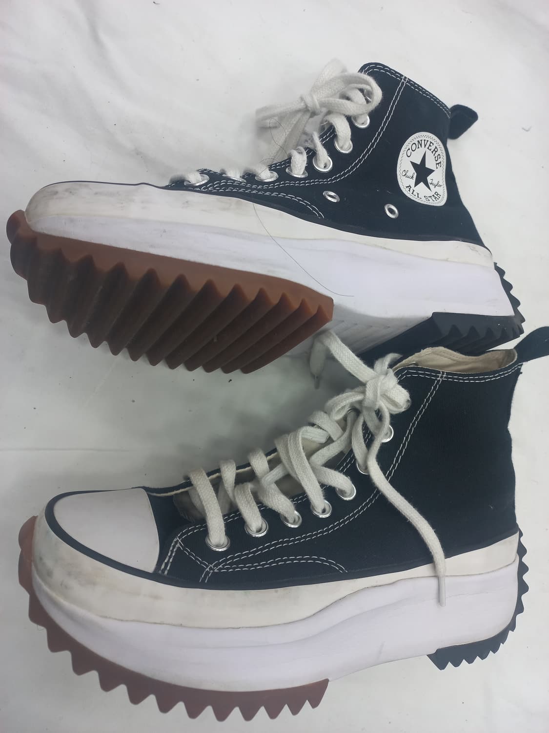 컨버스 런스타 하이크 블랙 하이탑 245mm 상품이미지2