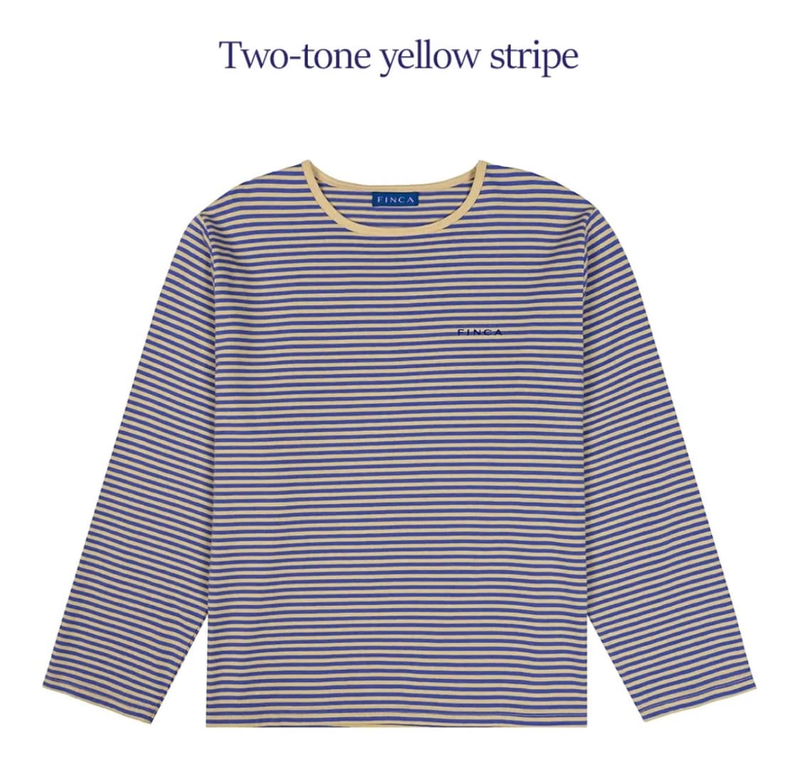 핀카 트윈 슬리브 - 투톤 옐로우 스트라이프 상품이미지1