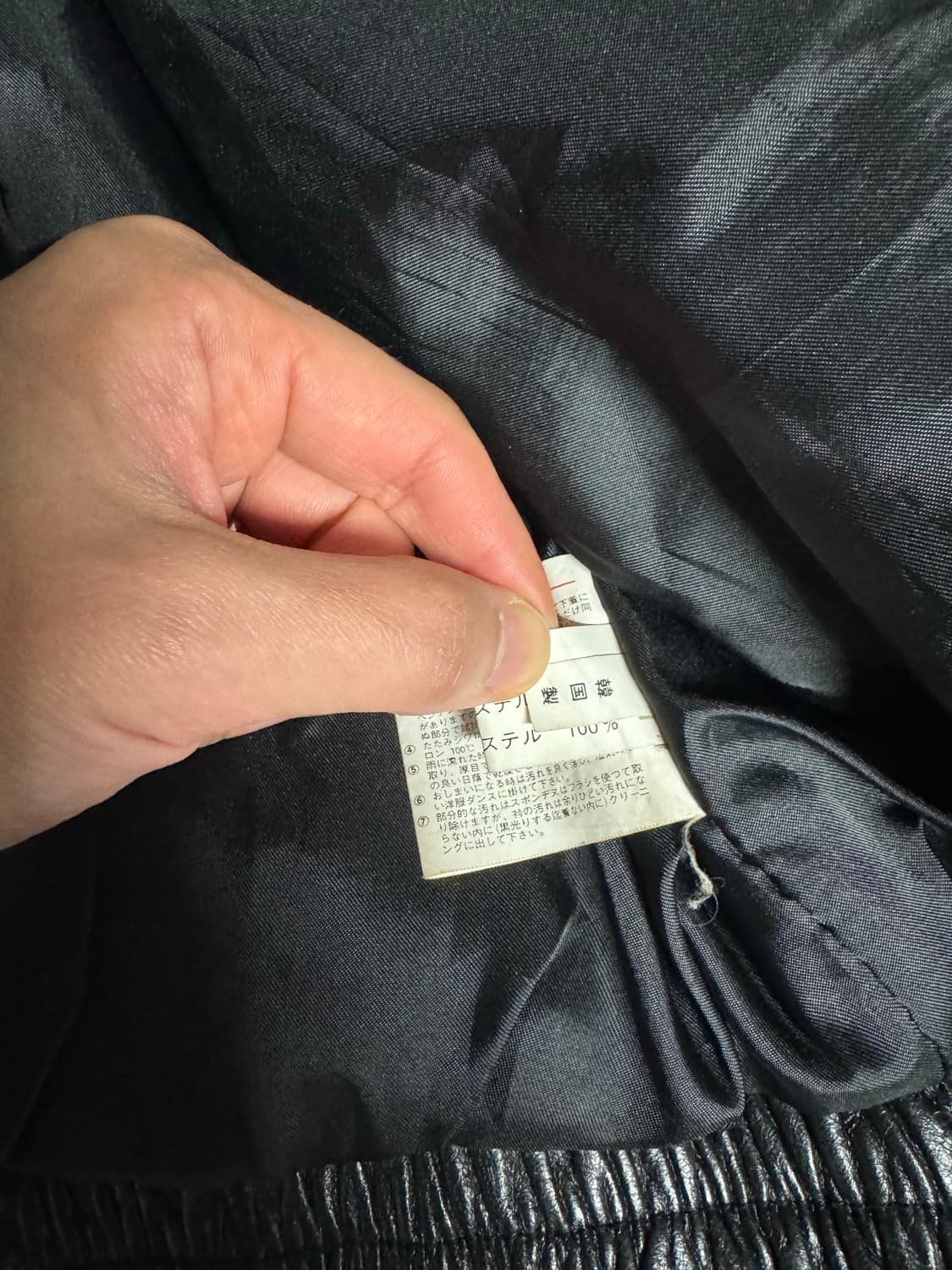 90‘s 재팬 램스킨 봄버자켓 상품이미지8