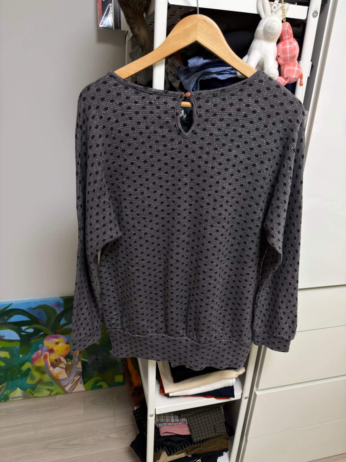 펄 도트 롱슬리브 상품이미지2