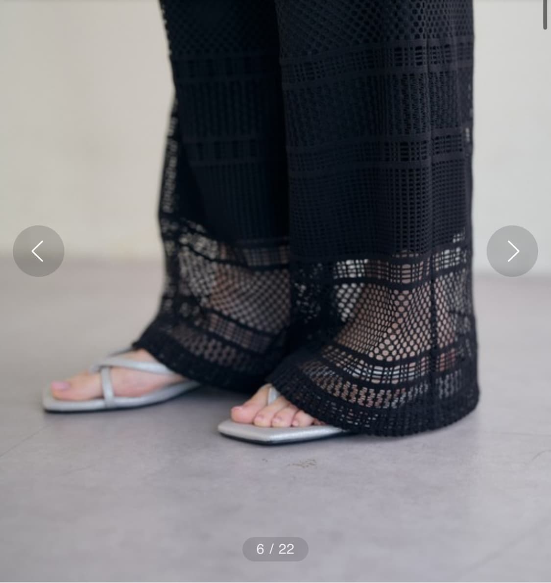 Ciaopanic Black Lace Pants 상품이미지3