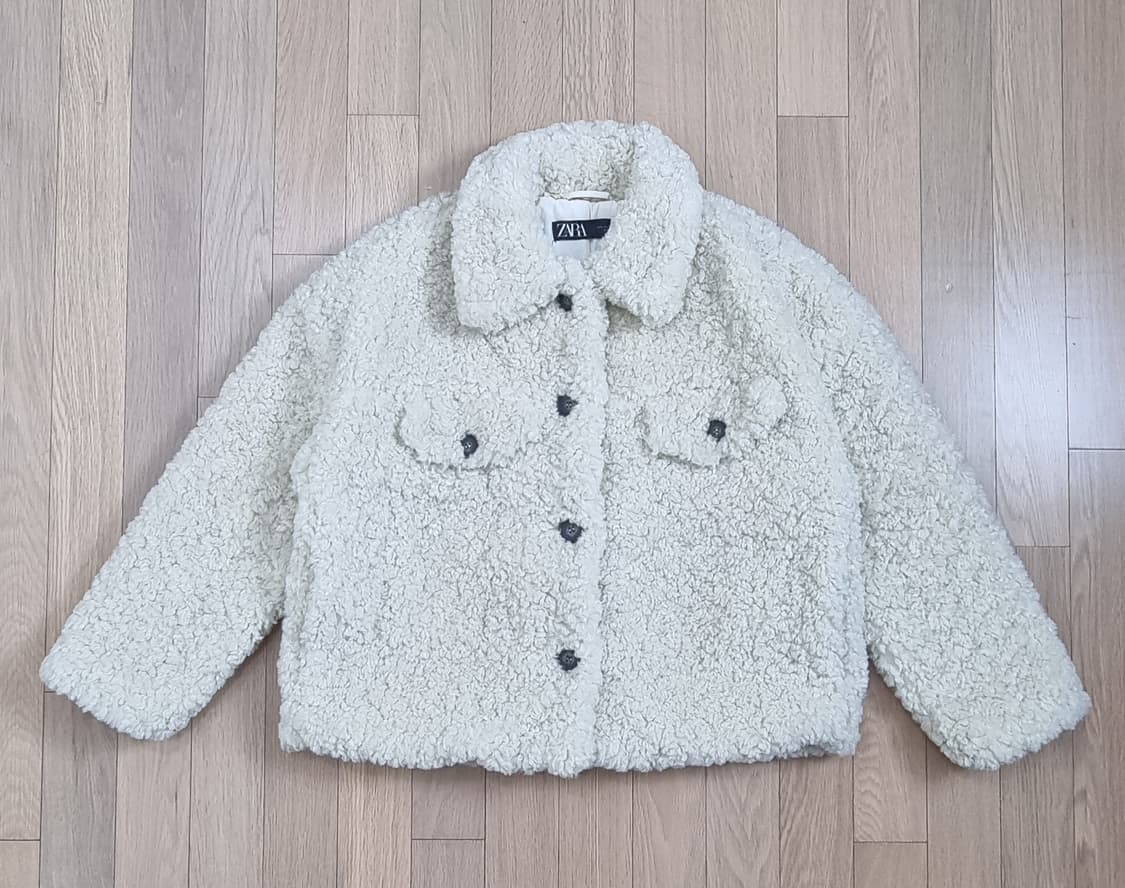 ZARA 에코퍼 시어링 오버핏 자켓 S _ 여성 상품이미지2