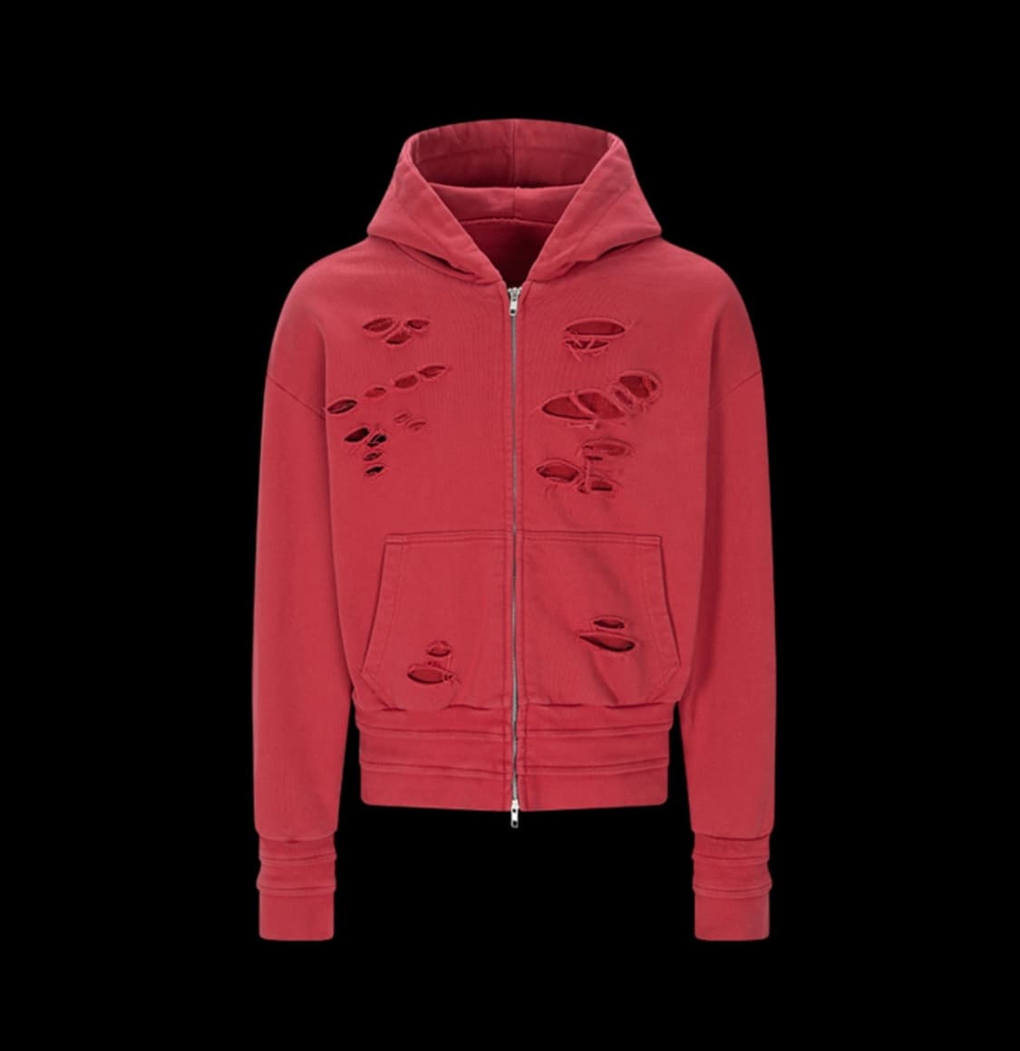 Preoccupy 후드집업 레드 상품이미지4