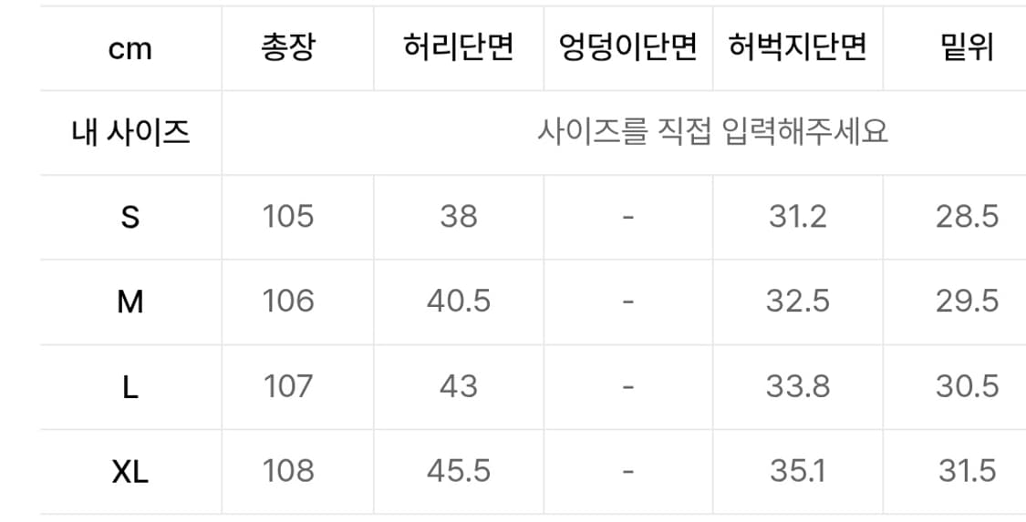 포트너스 블랙 콘 와이드 데님 m사이즈 (31-32) 상품이미지2