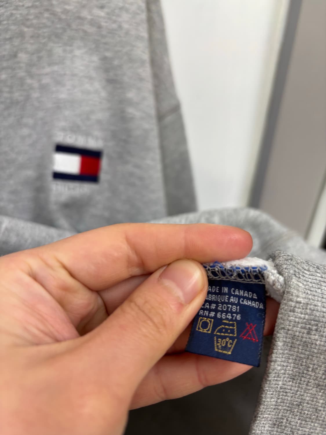 타미힐피거 로고자수 맨투맨 상품이미지5