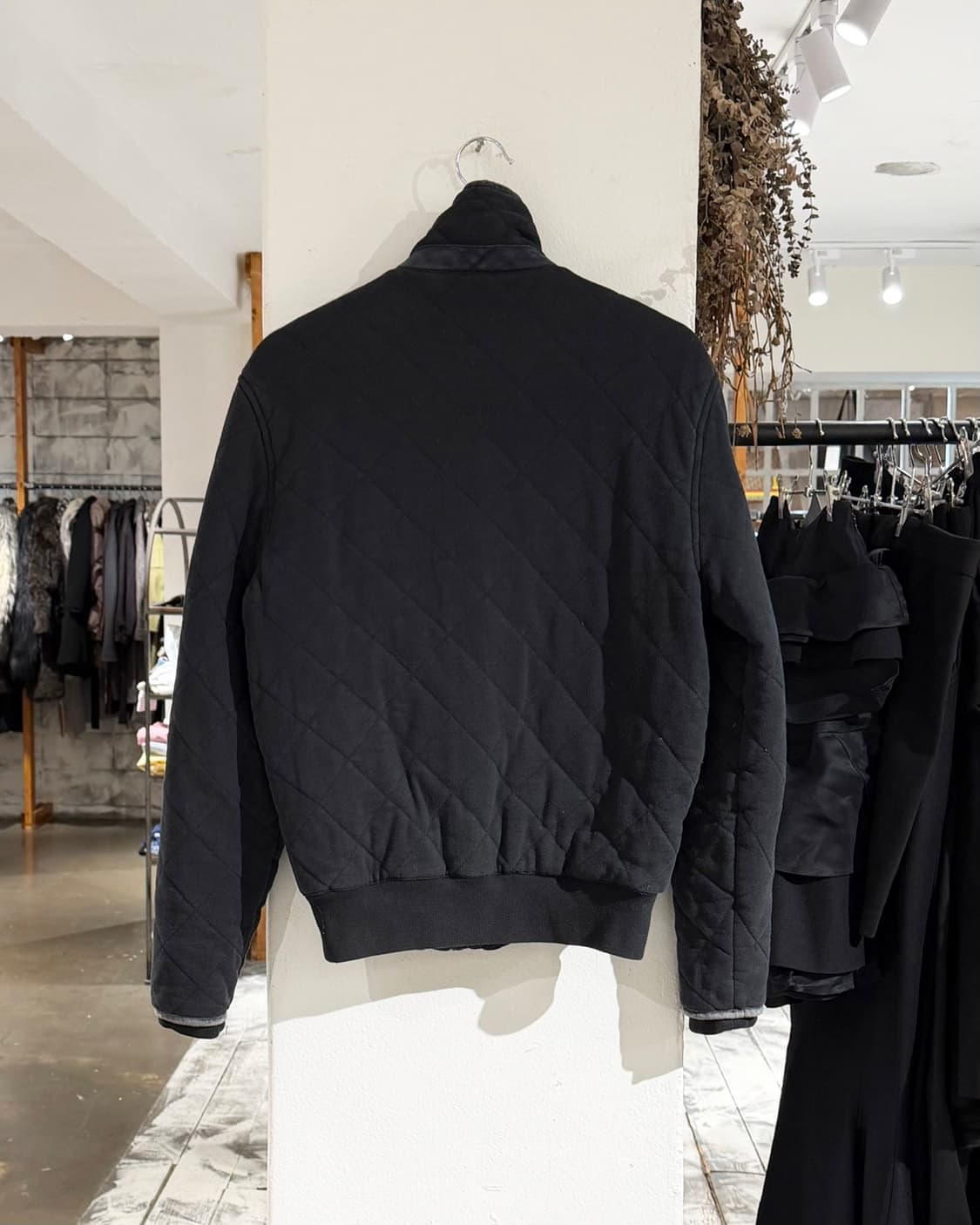 폴로 랄프로렌 블랙 스냅버튼 포켓 퀼티드 자켓 상품이미지6