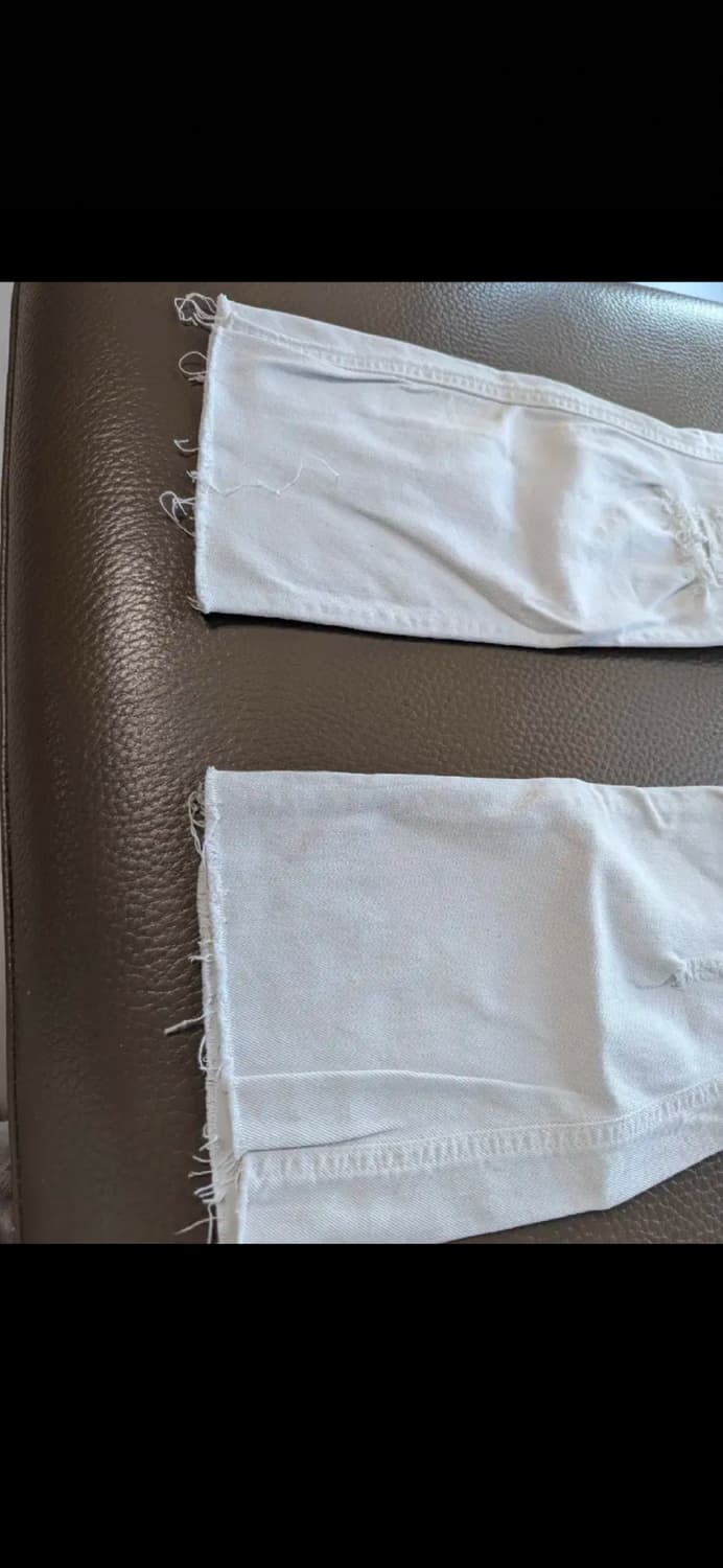 이로 IRO 정품 화이트 디스트로이드 데님 상품이미지8