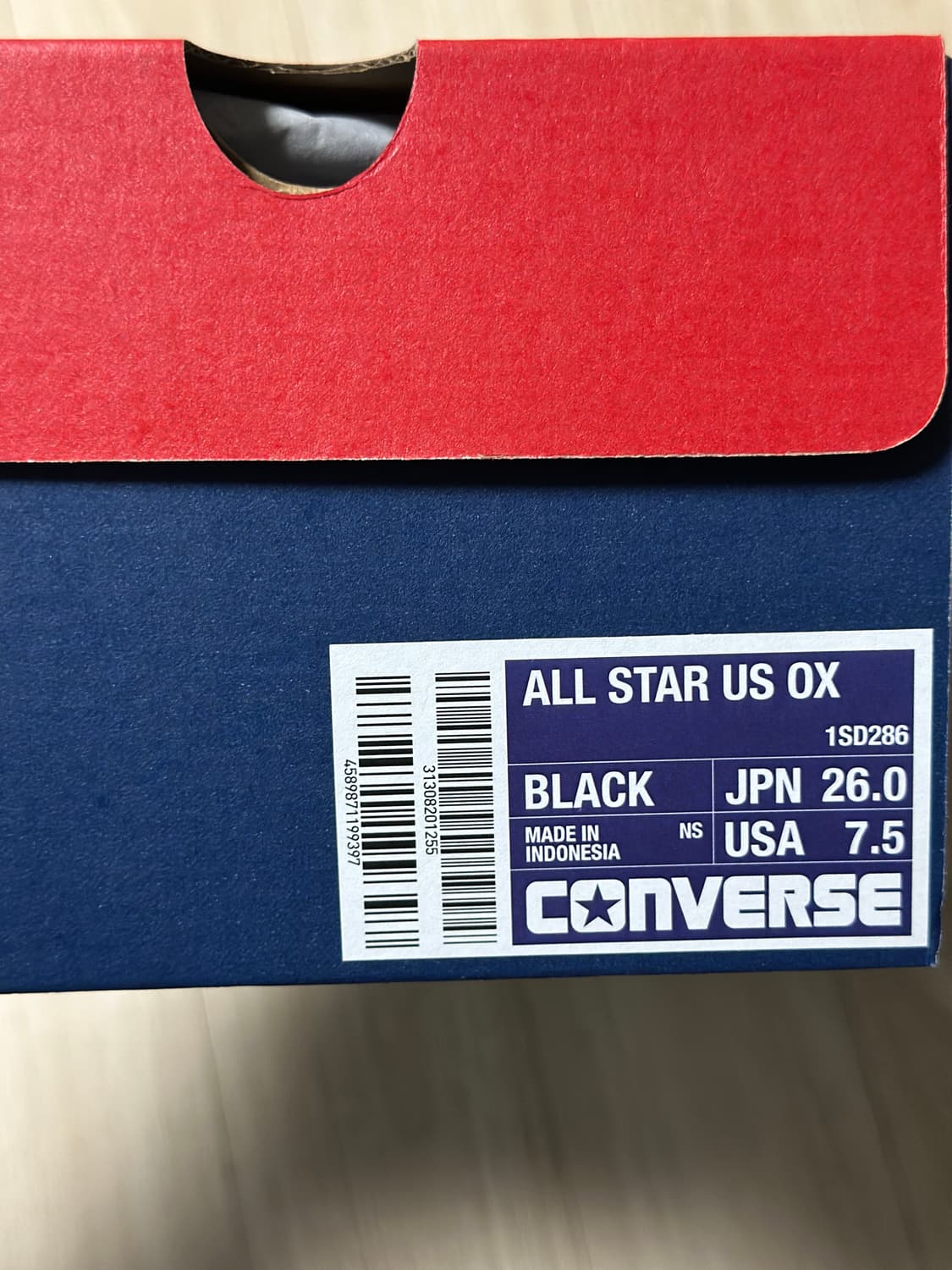 컨버스 재팬 US 오리지네이터 OX 260 블랙 상품이미지6