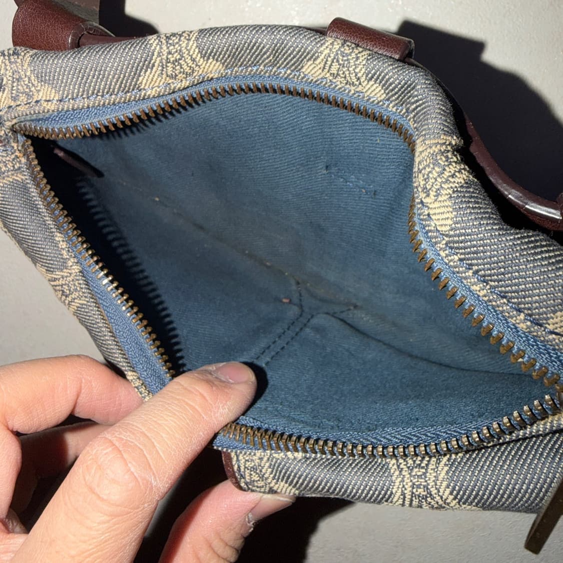 빈티지 셀린느 데님 트리오페 벨트백 상품이미지9