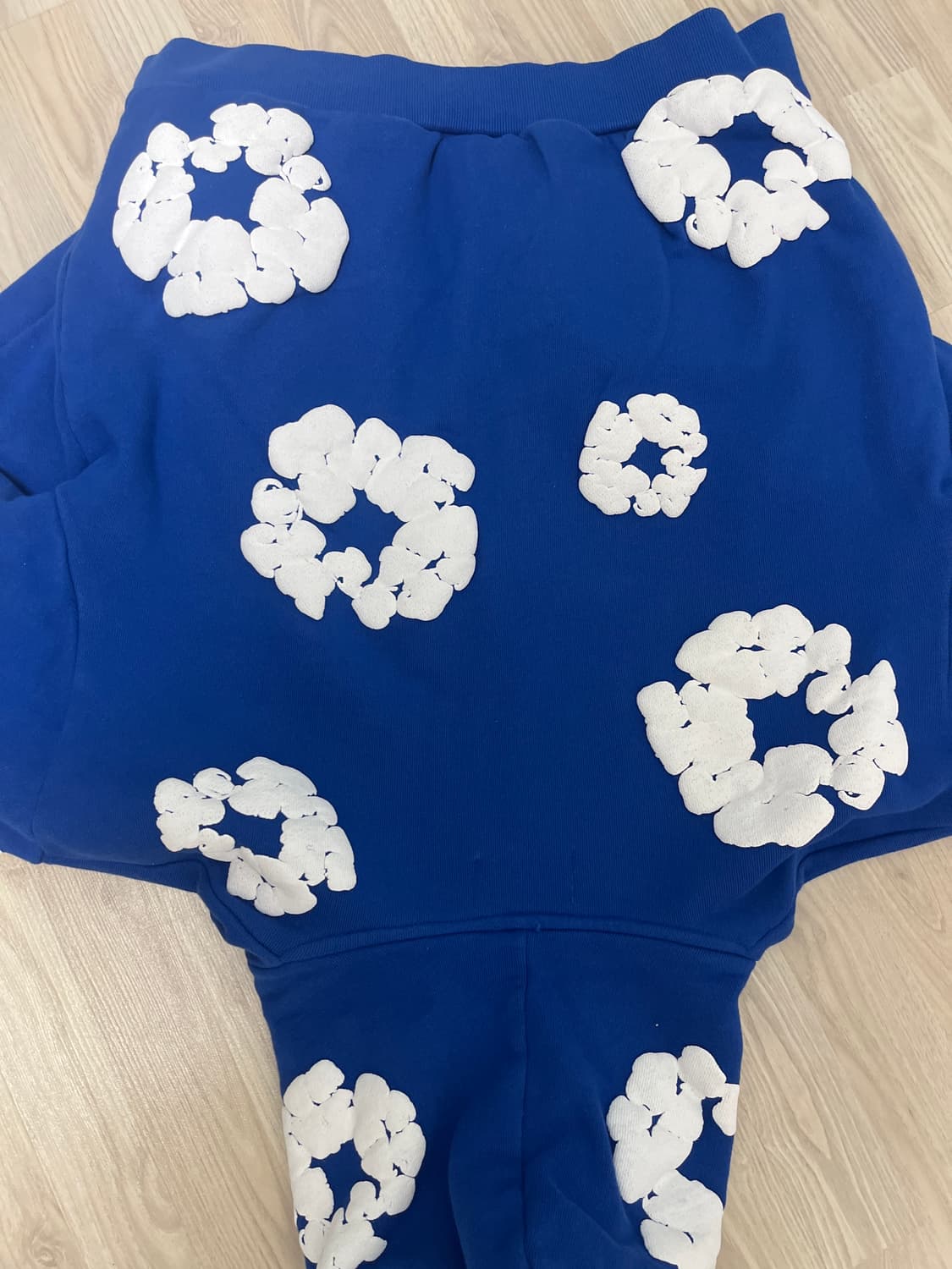 데님티어스 후드티 M 블루 상품이미지3