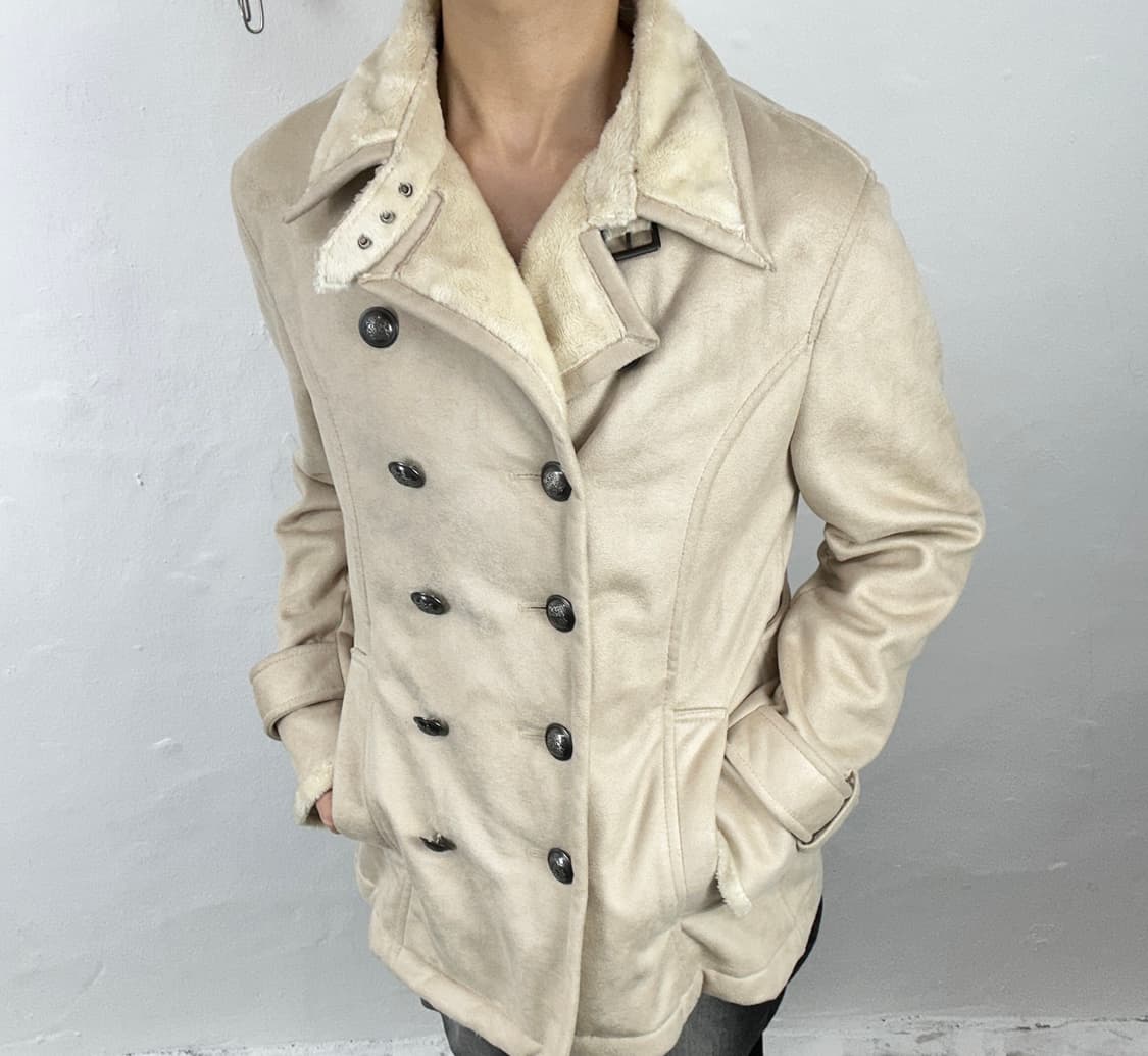 Morgan Homme Napoleon suede double breas 상품이미지1